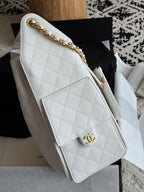 25 Medium Quilted Hobo Handbag