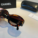 Oval Polarized Acetate Sunglasses - Tortoiseshell - View 8