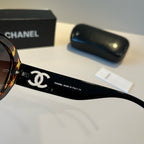 Oval Polarized Acetate Sunglasses - Tortoiseshell - View 9