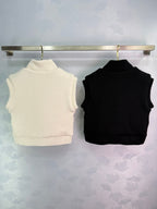 Knit Zip Vest – Iconic H Edition