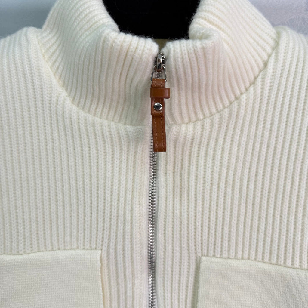 Knit Zip Vest – Iconic H Edition