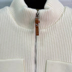 Knit Zip Vest – Iconic H Edition