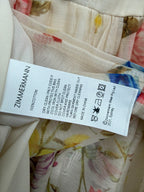 Floral Button-Front Tiered Maxi Dress - Ivory Multicolor - View 7
