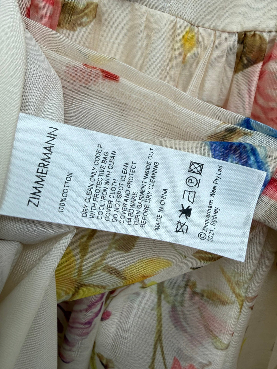 Floral Button-Front Tiered Maxi Dress - Ivory Multicolor - View 7