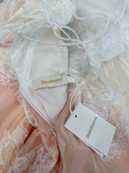 Lace Tiered Camisole Maxi Dress - Blush Ombre - View 7