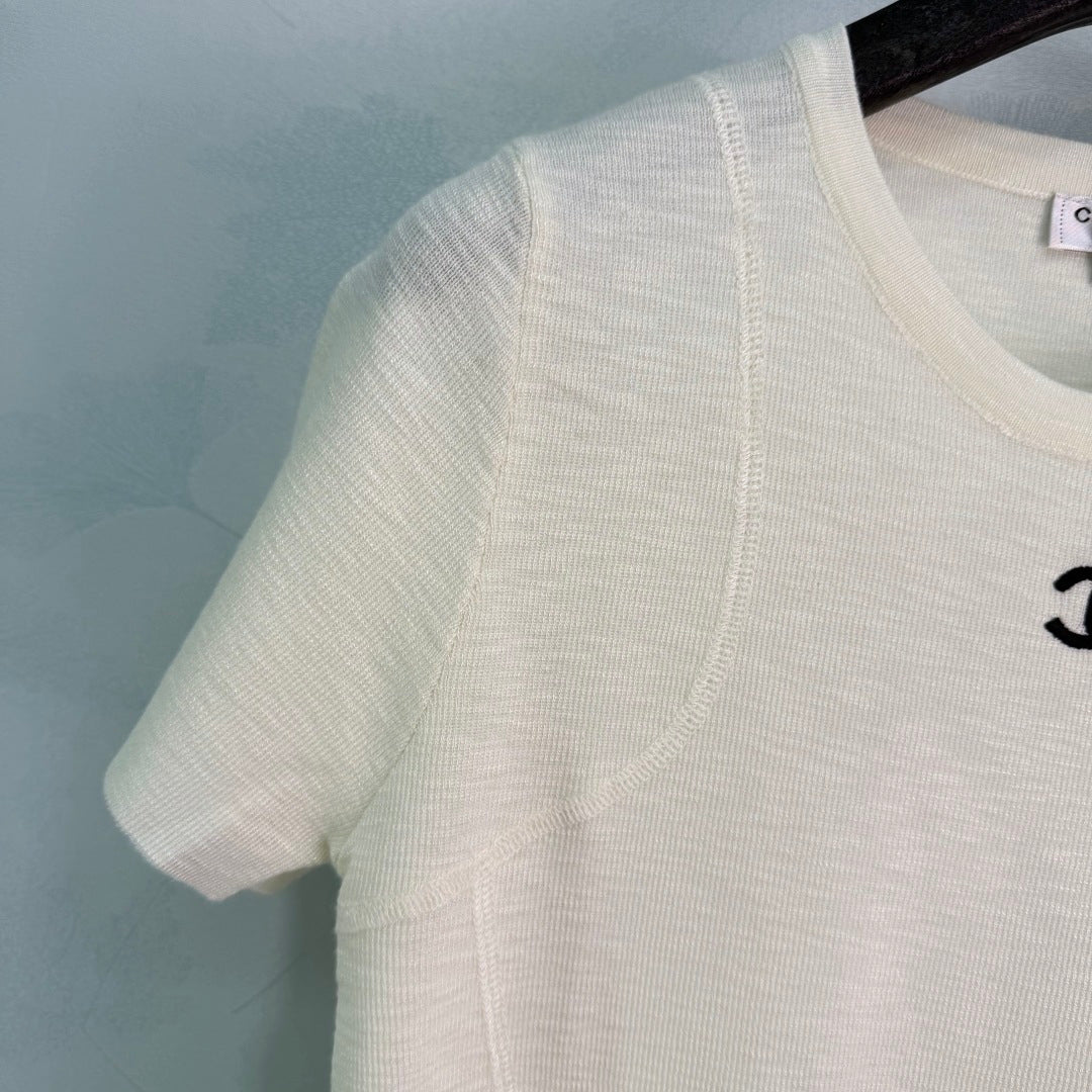 Short-Sleeve Knit Polo Shirt - View 5