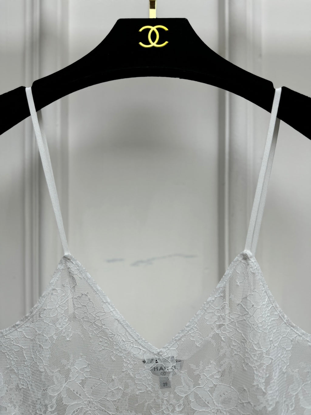 Lace Camisole Top - White - View 2