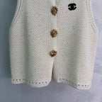 Textured Knit Vest - View 7