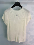 Contrast-Trim Knit Cardigan - View 3