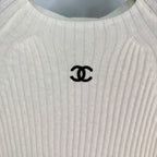 Contrast-Trim Knit Cardigan - View 6