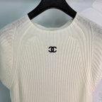 Contrast-Trim Knit Cardigan - View 4
