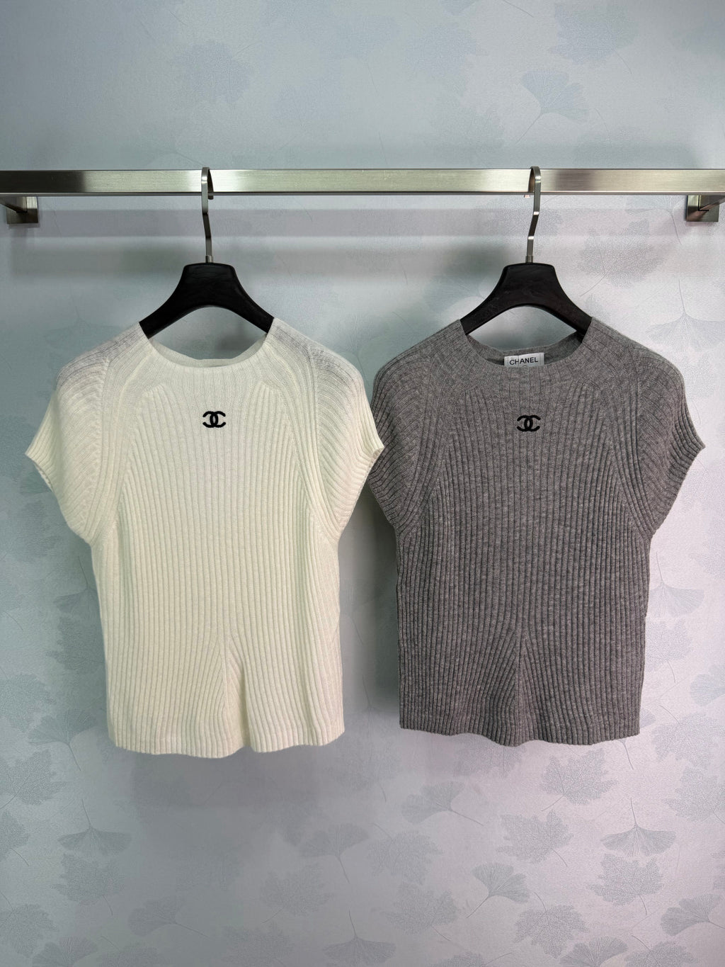 Contrast-Trim Knit Cardigan - View 1