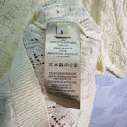 Pointelle Knit Polo Shirt - View 8