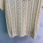 Pointelle Knit Polo Shirt - View 7