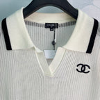 Contrast-Trim Knit Vest - View 4