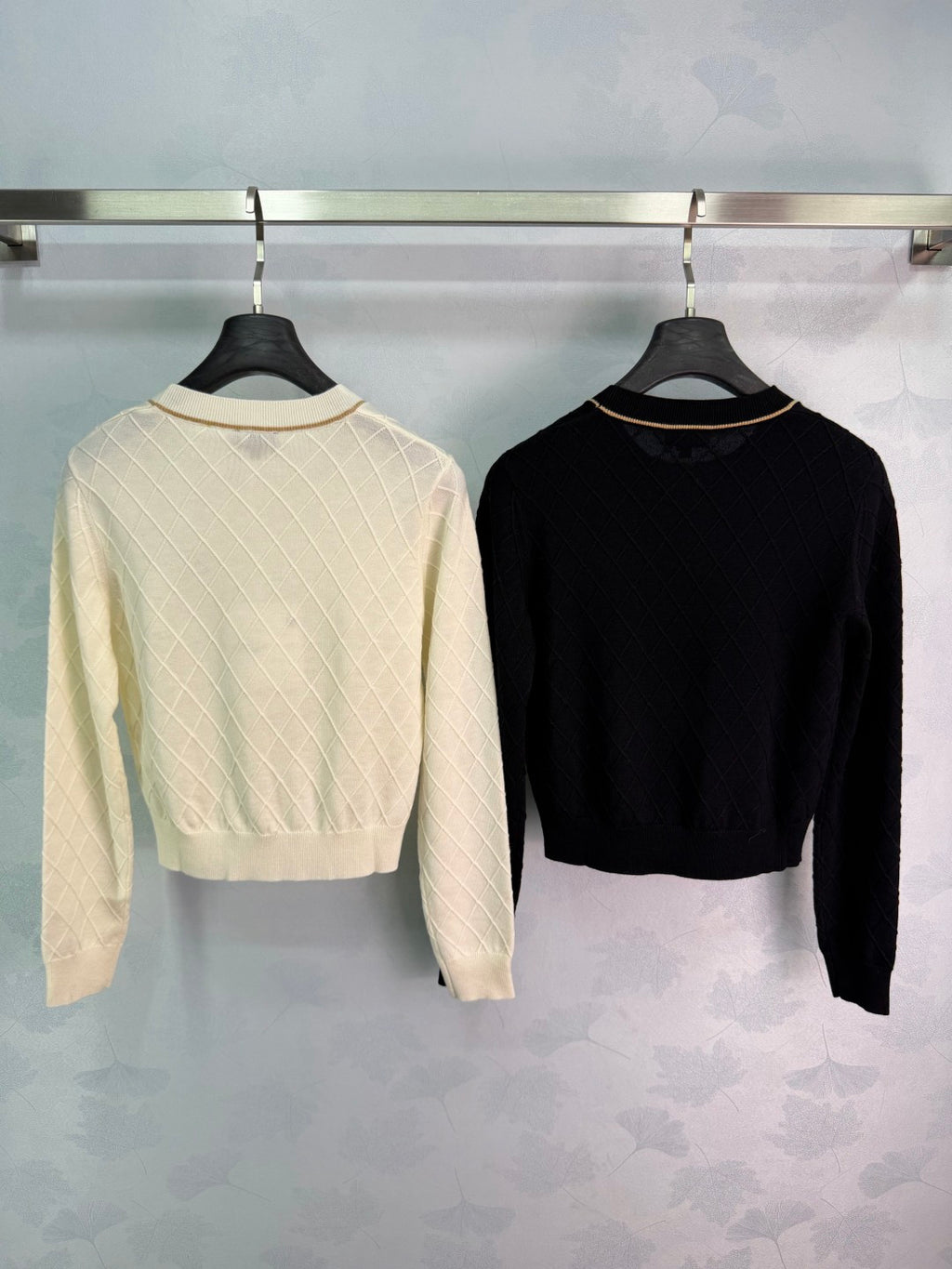 Crewneck Knit Cardigan - View 9