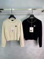 Crewneck Knit Cardigan - View 1