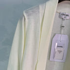 Knit Cardigan And Skirt Three-Piece Set - Ivory - View 3