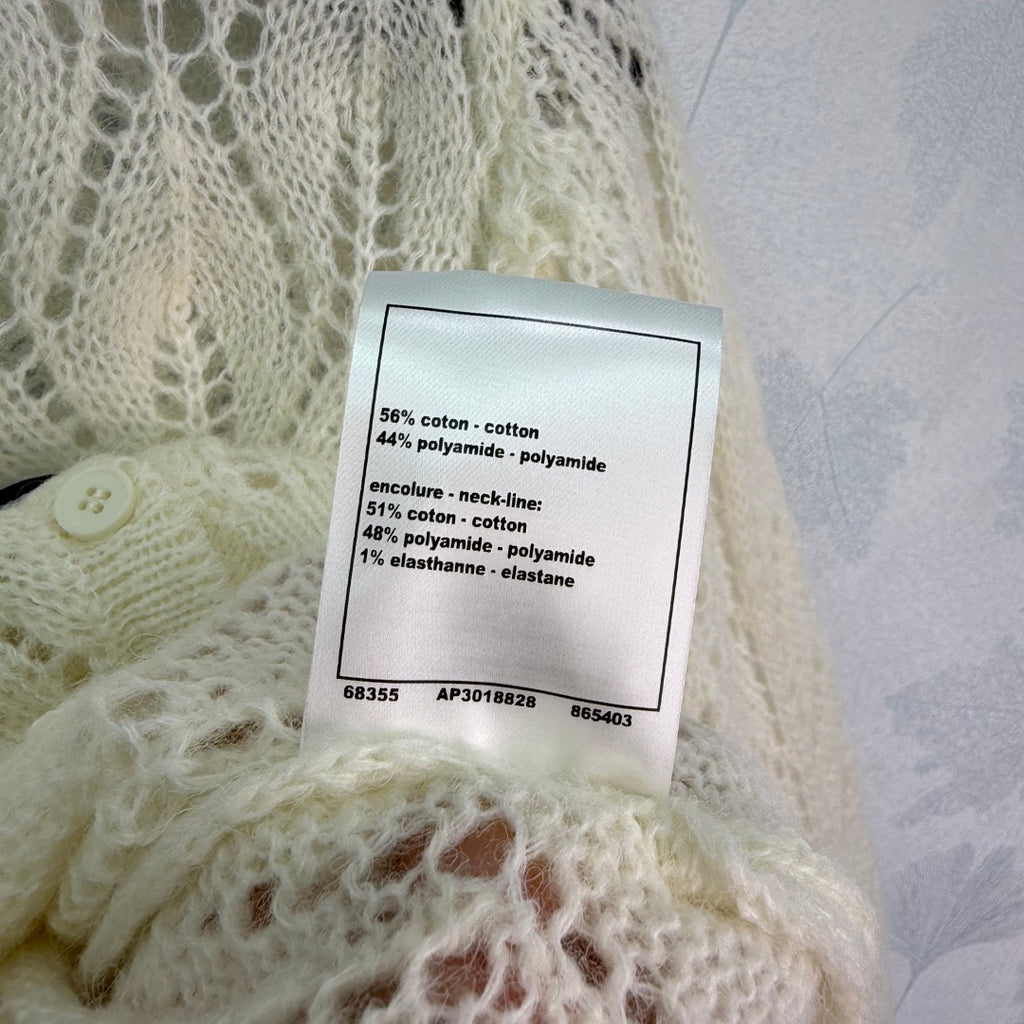 Cable-Knit Zip Cardigan - View 8