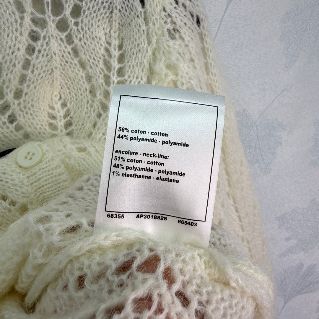 Cable-Knit Zip Cardigan - View 8