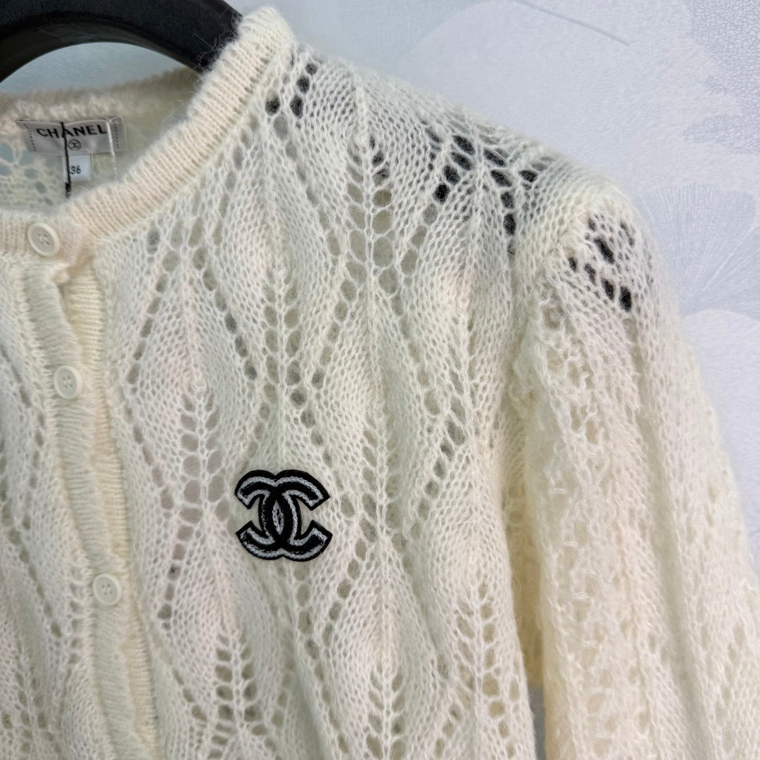Cable-Knit Zip Cardigan - View 3