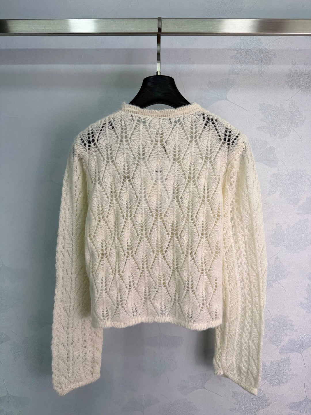 Cable-Knit Zip Cardigan - View 9