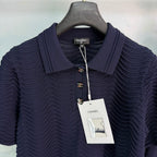 Knit Polo And Shorts Set - View 2