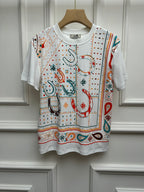 Printed Short-Sleeve T-Shirt - View 1