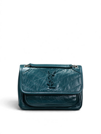 Niki Medium Patent Leather Shoulder Bag