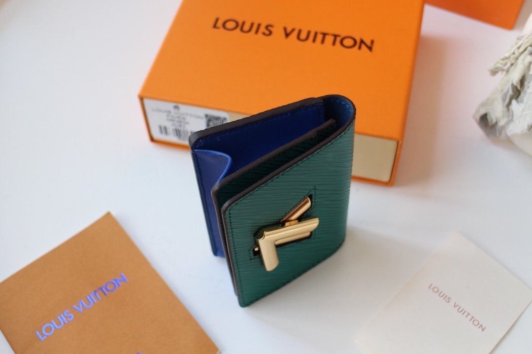 Epi Leather Twist Wallet