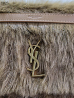 Niki Medium in Shearling Bag