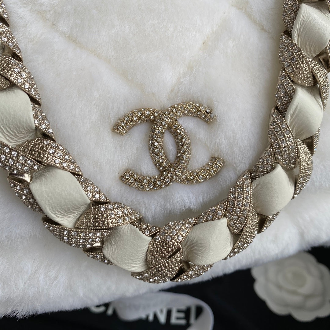 Shearling Flap Bag