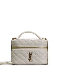 Vanity Quilted Leather Bag
