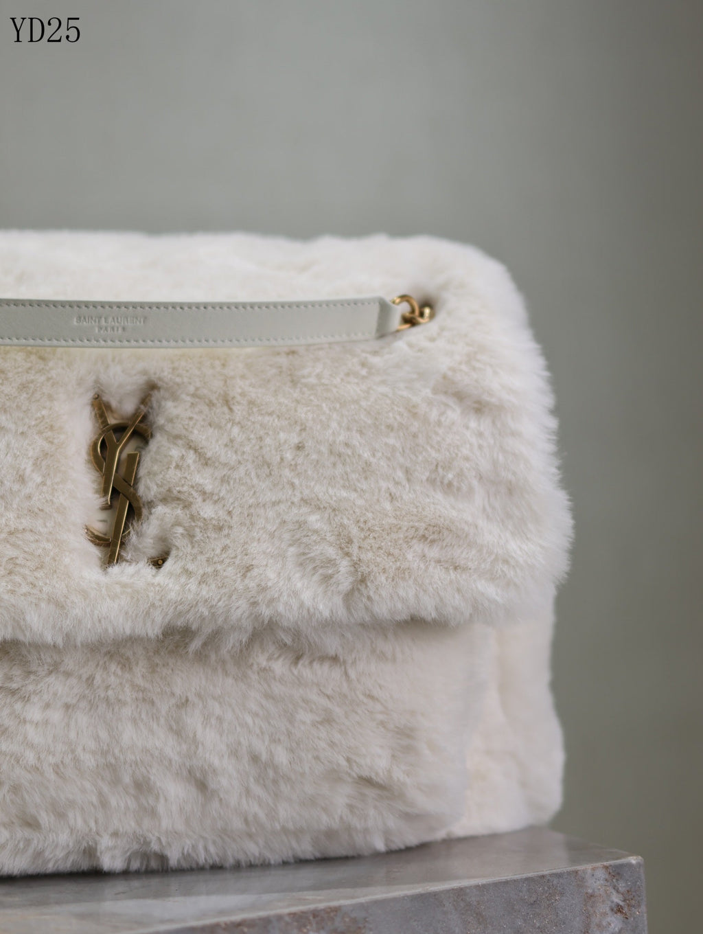 Niki Medium in Shearling Bag