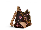 SWORD LUXURY Louis Vuitton x Murakami Boulogne Cherry Blossom omuz çantası, altın zincir detaylı ve monogram kanvas.