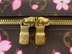 Nice Vanity Case - Cherry Blossom Monogram Bag