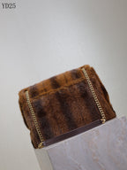 Niki Medium in Shearling Bag