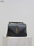 Quilted Leather Collage Bag