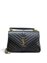 Quilted Leather Collage Bag