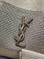 Woven Oversized Tote Bag