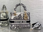 Embroidered Canvas Tote Bag