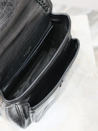 Niki Medium Patent Leather Shoulder Bag