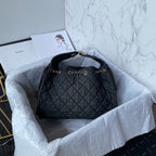 25 Medium Quilted Denim Bag
