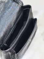 Niki Crocodile Leather Bag