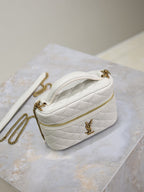 Vanity Quilted Leather Bag