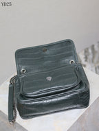 Niki Medium Patent Leather Shoulder Bag