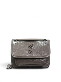 Niki Medium Patent Leather Shoulder Bag