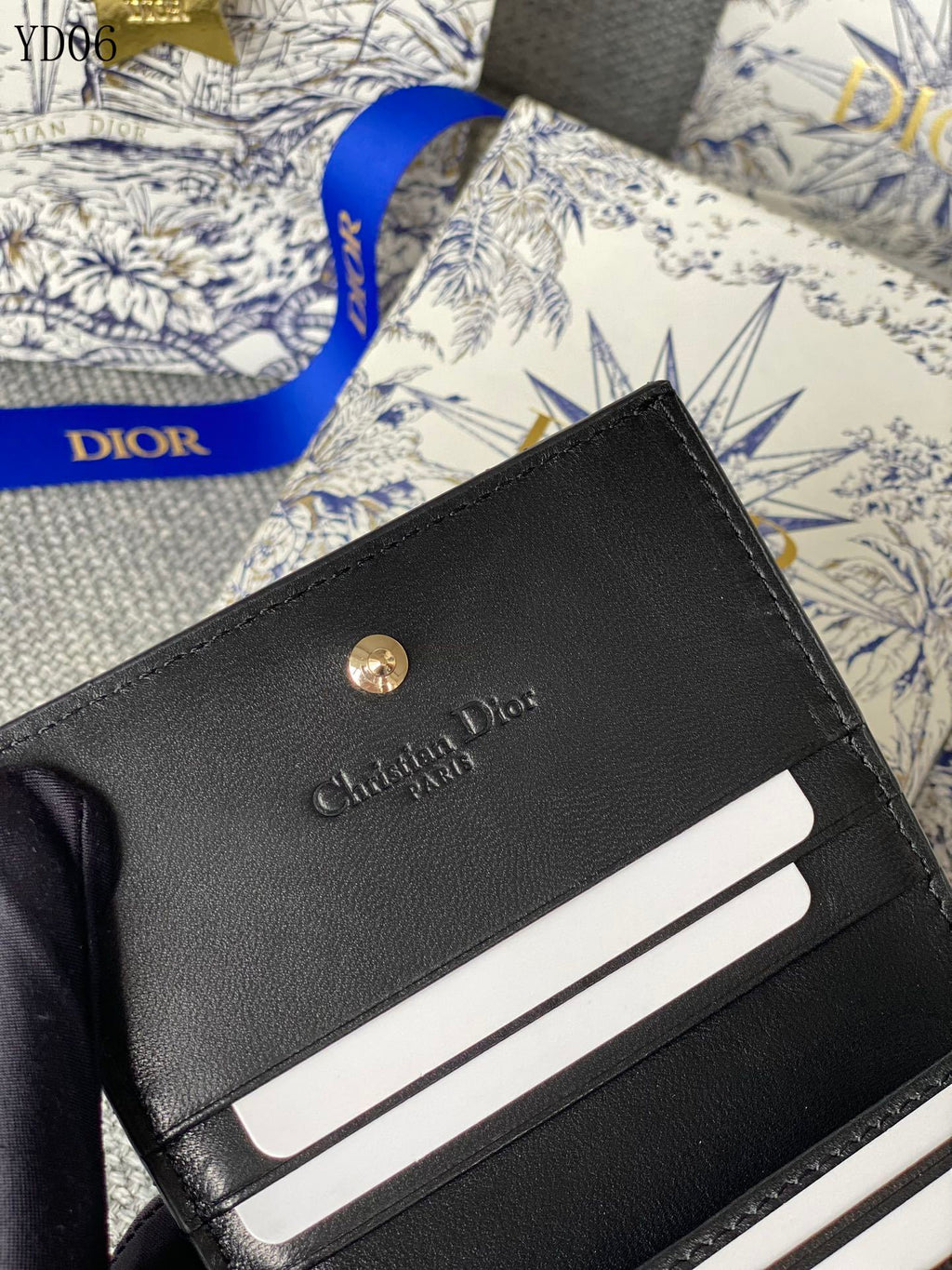 Quilted Leather Wallet