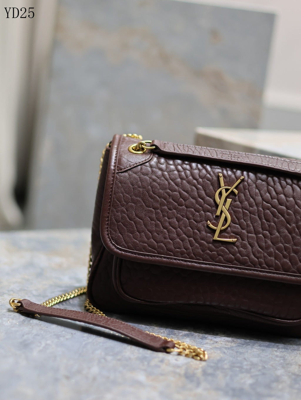 Niki Medium Grained Leather Bag