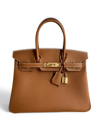 Birkin Togo Leather – Gold with Gold Hardware